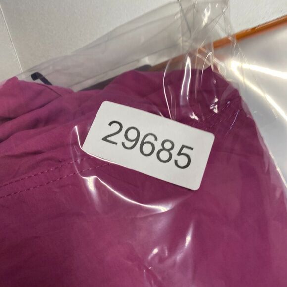 Magellan Shirt Women S Small Purple Button Up Collared Long Sleeve Pockets - Picture 9 of 9